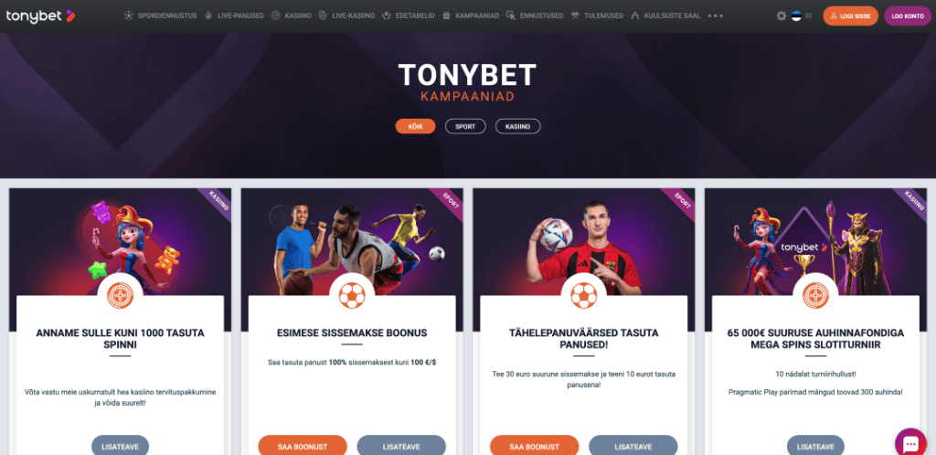 TonyBet 3