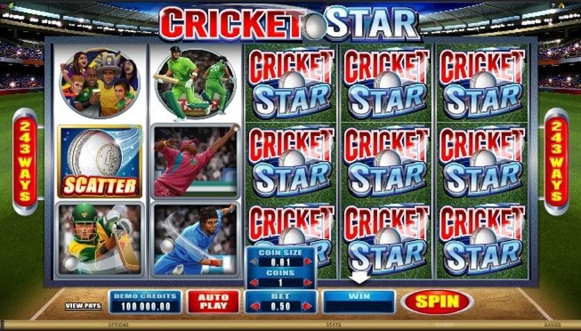 Mängi kohe - Cricket Star