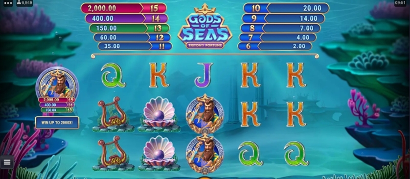 Mängi kohe - Gods of Seas Tritons Fortune