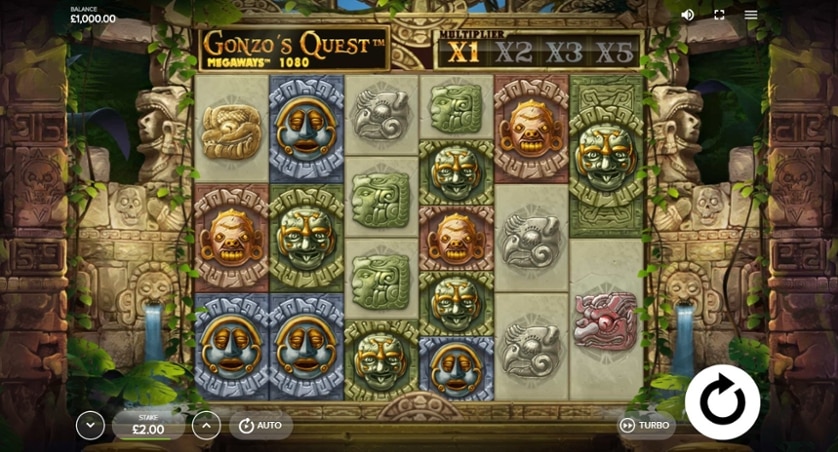 Mängi kohe - Gonzos Quest Megaways