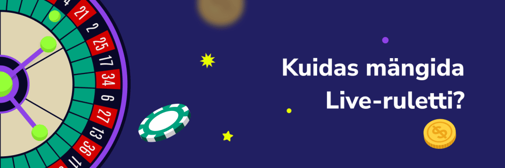 Kuidas mängida Live-ruletti?