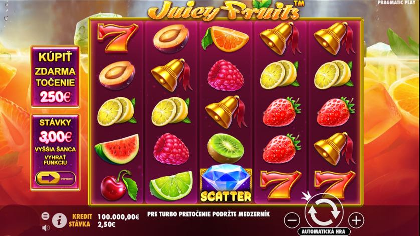 Mängi kohe - Juicy Fruits