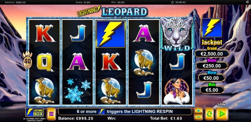 Mängi kohe - Lightning Leopard