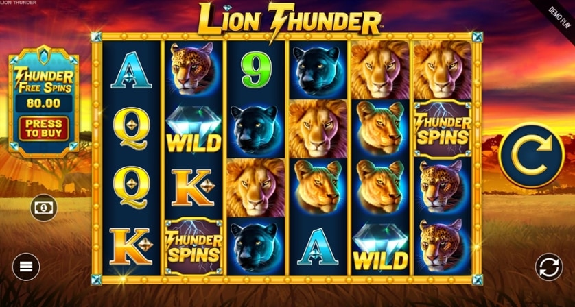 Mängi kohe - Lion Thunder