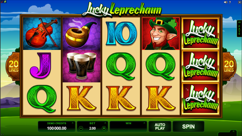 Mängi kohe - Lucky Leprechaun