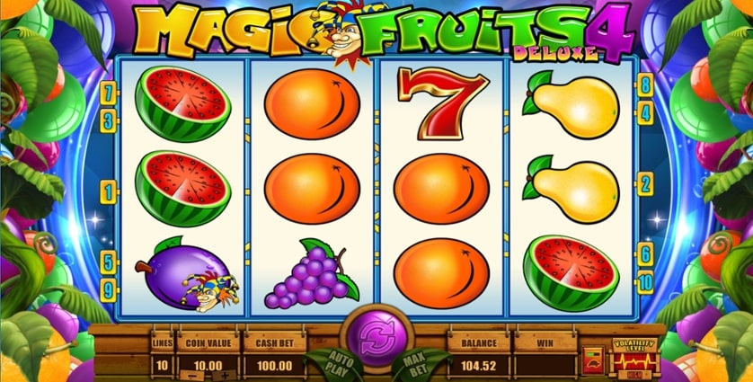 Mängi kohe - Magic Fruits 4 Deluxe