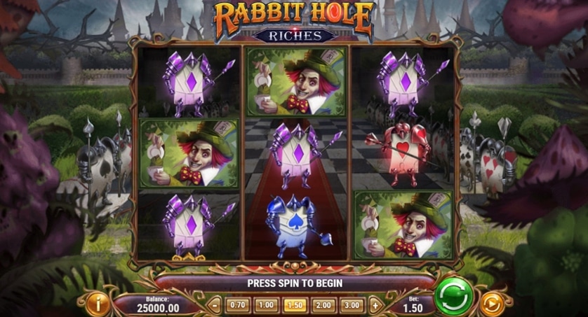Mängi kohe - Rabbit Hole Riches