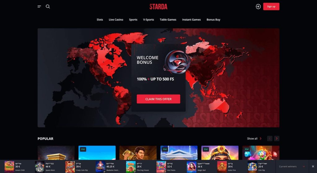 Starda Casino 1