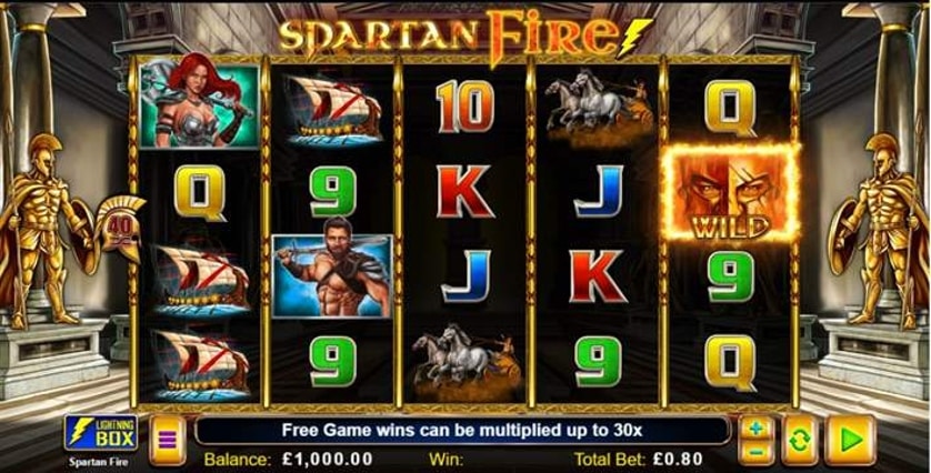 Mängi kohe - Spartan Fire