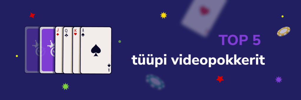 TOP 5  tüüpi videopokkerit