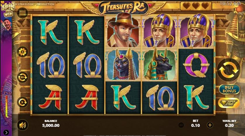 Mängi kohe - Treasures of Ra