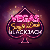 Vegas Single Deck Blackjack logo