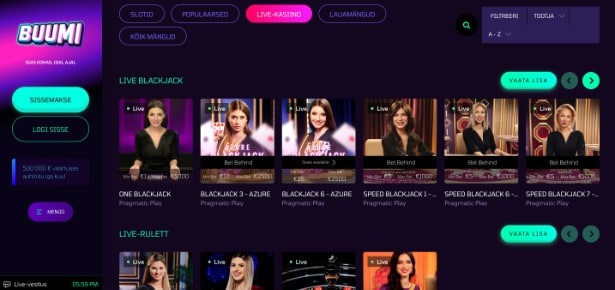 Buumi Casino 2