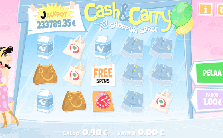Mängi kohe - Cash & Carry Shopping Spree