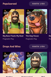 Liigu tagasi kasiinosse