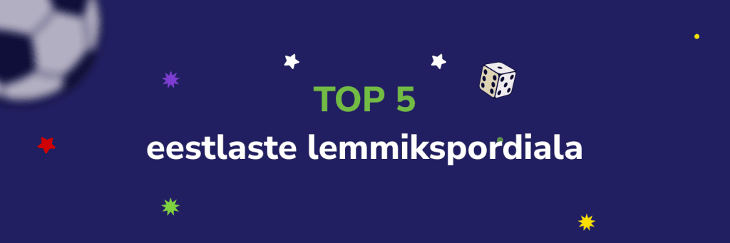 TOP 5 eestlaste lemmikspordiala