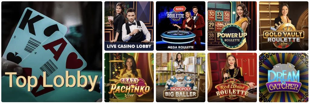 20Bet kasiino live -mangud
