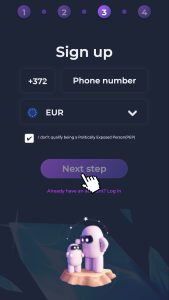 Mobiilinumber ja valuuta