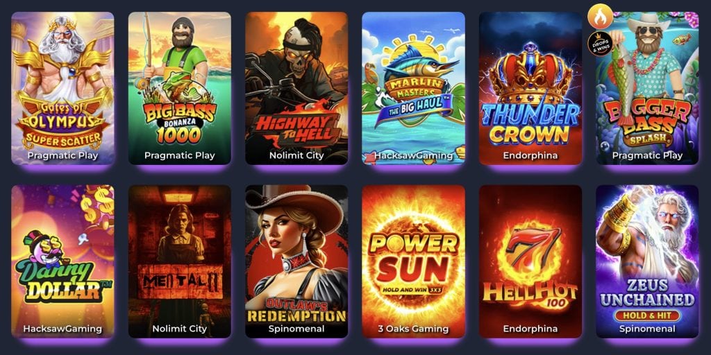 Bet it All Casino - slotimängud