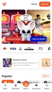 Liigu arvustuse juurest Monro.casino lehele