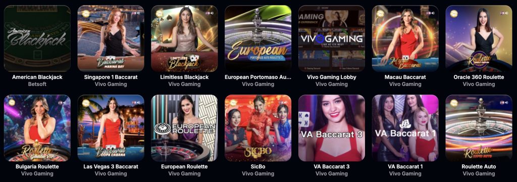 Yep Casino live-kasiino