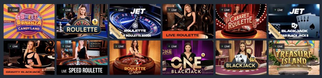 Jet Live-казино