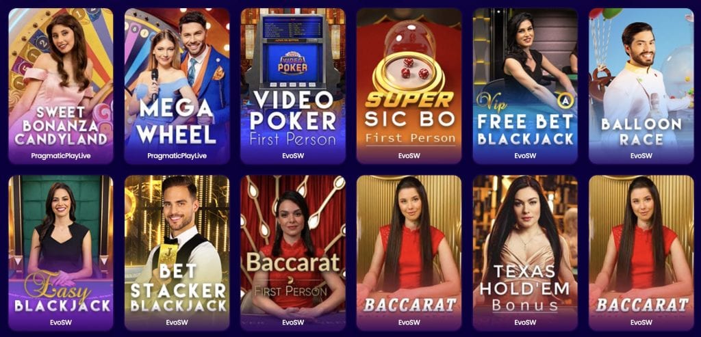 Live-казино Wazbee