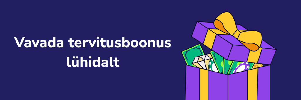 Vavada tervitusboonus lühidalt