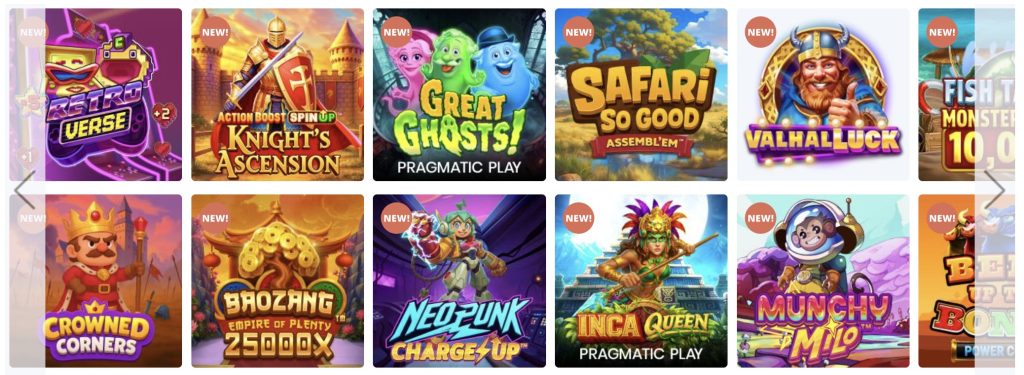 Игры в казино Chanz