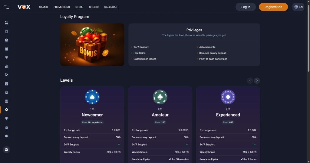 Vox casino 3