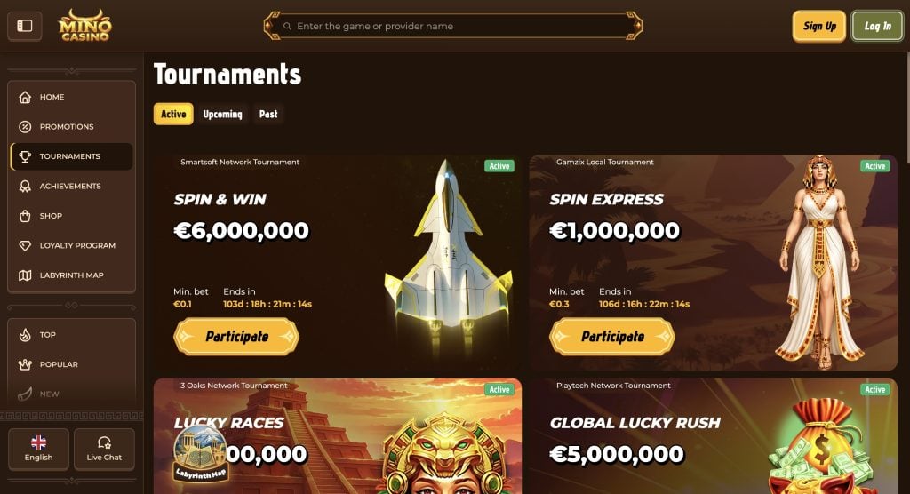 Mino casino 3